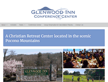 Tablet Screenshot of glenwoodinncc.com